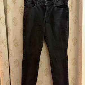 Old Navy Women's Dark Black Skinny Jeans